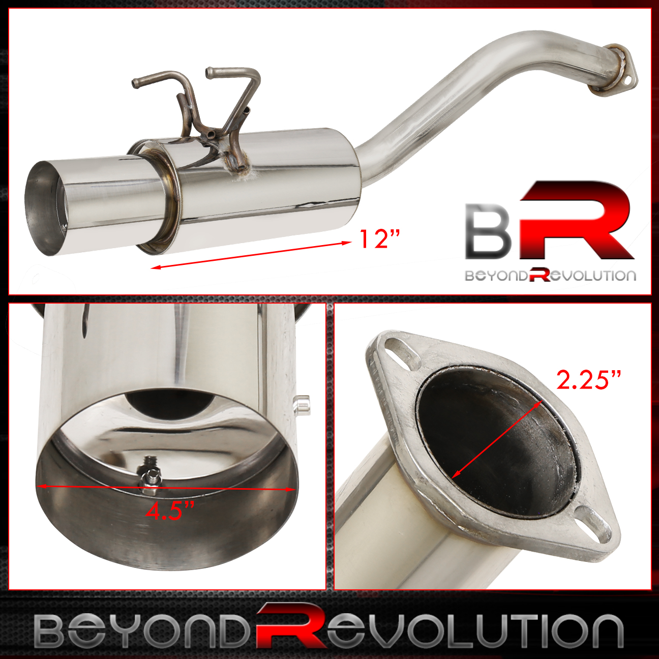 For 2002-2006 RSX Base JDM 2.25