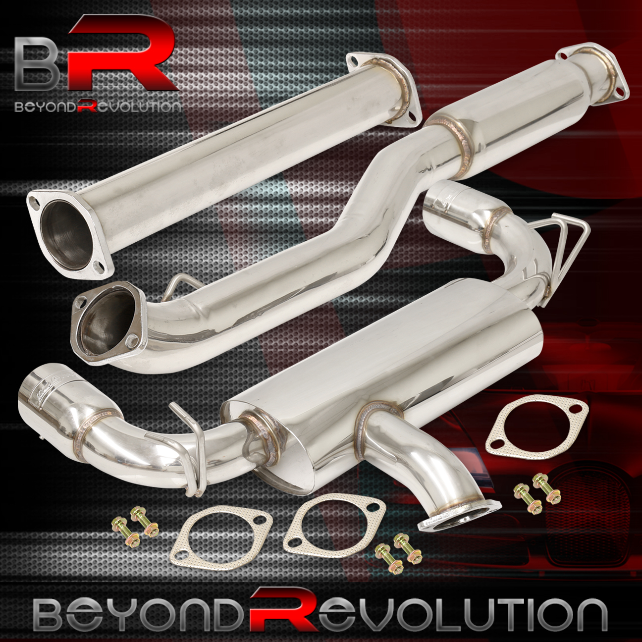 For 2008-2015 Lancer EVO X 10 JDM 3