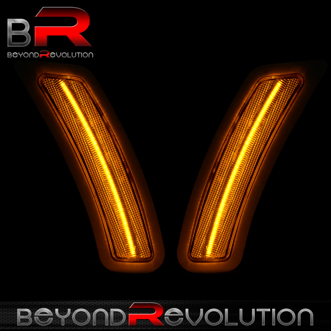 For 2015-2020 F80 M3 / F82 M4 Smoked LED Side Markers Light